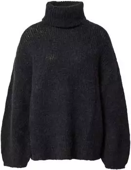 EDITED Swantje Pullover Loose Fit schwarz
