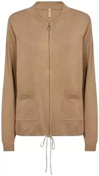 Soyaconcept Dollie 769 Cardigan desert brown melange/cappuccino