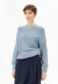 armedangels Vanisé Strickpullover aus Bio-Baumwolle blue glow-dark blue glow