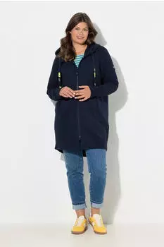 Laurasøn Sweatjacke mit Kapuze (71610139) marine/grün
