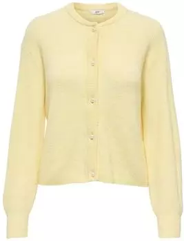 Jacqueline de Yong JDYLumi Cardigan loose fit hellgelb