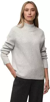 Street One Frauen Softer Strukturpullover in Grau Gr: (A30343017154)
