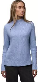 Street One Frauen Softer Strukturpullover in Blau Gr: (A30343017150)