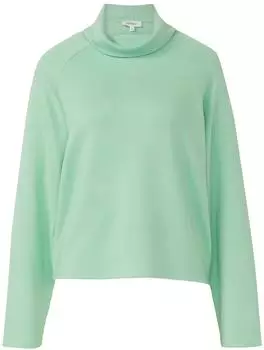 s.Oliver Sweatshirt aus Viskosemix im Relaxed Fit grün 2176305.7269.