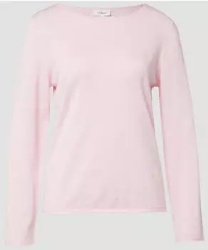 s.Oliver Feinstrickpullover mit Rollkanten Rosa 2176820.4116.