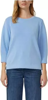 s.Oliver Sweatshirt aus Scuba mit 3/4-Arm blau 2174983.5141.