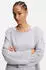 Hugo Boss Loose-Fit Sweatshirt aus Baumwoll-Mix mit unversäuberten Säumen Style C_Enely 50554274 Hellgrau
