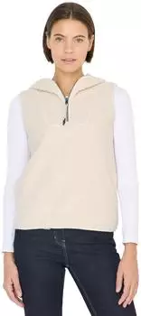 Cecil Teddy Troyer Weste (B220303) vanilla white