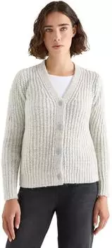 Cecil Two Tone Cardigan metal grey melange