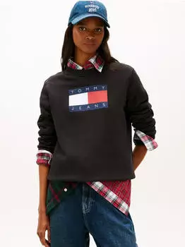 Tommy Hilfiger Sweatshirt regular fit (51855026) navy/cranberry/schwarz/weiß
