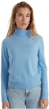 Style & Republic Rollkragenpullover aus 100% Kaschmir, Slim-Fit (4032743121090) hellblau