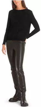 Marc Cain Collection Essential Rollkragenpullover (MCC0291002) schwarz