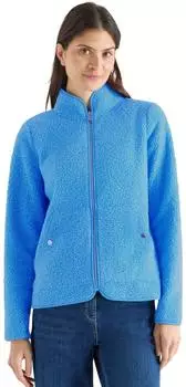 Cecil Teddy T-Shirtjacke fountain blue