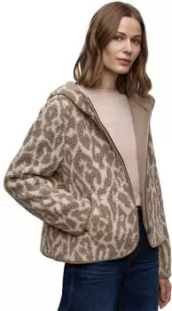 Street One Cardigan mit Leo-Print (A324574) braun