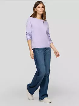 Rabe Mein Lieblingspullover Fine Knit Round Neck (95600155) flieder