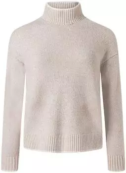 Maerz Pullover aus Schurwolle hellgrau
