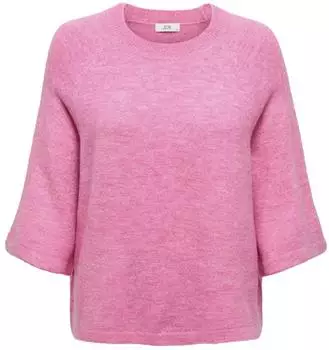 Jacqueline de Yong Drop shoulder Strickpullover pitaya