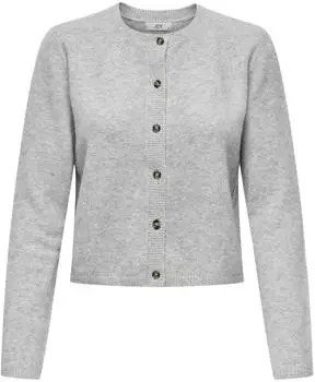 Jacqueline de Yong JDYChloe Strickjacke graumeliert