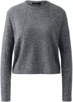 Ouí Pullover mit V-Ausschnitt (OUI16670) grau
