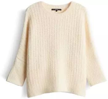 someday. Tumelda Boxy Chunky Knit Pullover buttercream