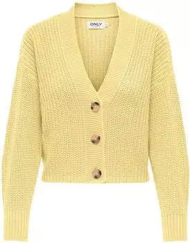 Only Onlcarol Nice L/S Cardigan Knt Noos (15211521) sunlight