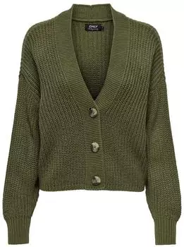 Only Onlcarol Nice L/S Cardigan Knt Noos (15211521) winter moss