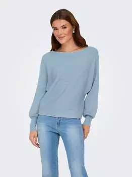 Only Onladaline Life L/s Short Pullo Knt Noos (15226298) celestial blau/pastellblau