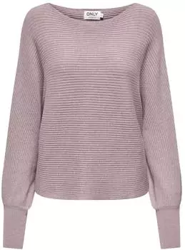 Only Onladaline Life L/s Short Pullo Knt Noos (15226298) pastelllila/burnished lilac