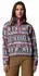 Columbia Helvetia II Cropped Printed Sherpa Fleece Damen (2098501) sea salt/retrotree