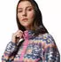 Columbia Helvetia II Cropped Printed Sherpa Fleece Damen (2098501) sea salt/retrotree