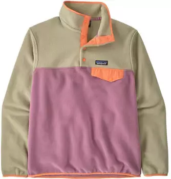 Patagonia Women's Lightweight Synchilla Snap-T Fleece Pullover (25455) light voilet