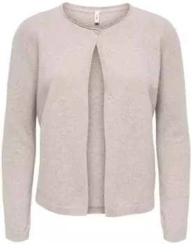 Only Onlrica Life Ls Vneck Pearl Cardigan Knt (15334914) beige