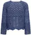 Only Onlnola 3/4 Pullover Knt (10062366) india ink detail:w. light blue