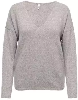 Only Rica Life Knit Pullover (15224360) braun