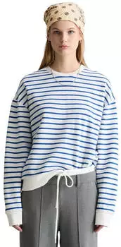 Marc O'Polo Sweatshirt (60070918) weiß/blau