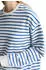 Marc O'Polo Sweatshirt (60070918) weiß/blau