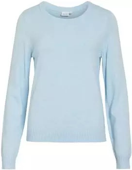 Vila Viril O-neck L/s Knit Top - Noos (14054177) nantucket breeze/light melange