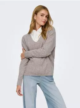 Only Rica Life Strickpullover (15204279) braun