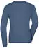James & Nicholson V-Neck Cardigan (JN660) denim-melange