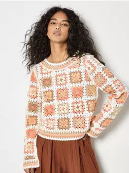 Apricot Pullover koralle