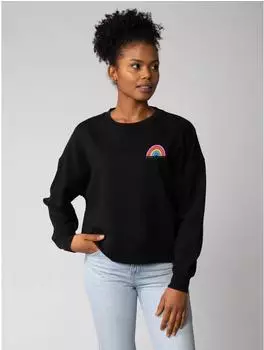 watapparel Women Power Sweatshirt schwarz