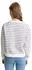 Tom Tailor Denim Soft Cotton Sweatshirt, Regular Fit, Gestreift (TTD9ceo001000006) sanftes weiß/marine