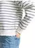 Tom Tailor Denim Soft Cotton Sweatshirt, Regular Fit, Gestreift (TTD9ceo001000006) sanftes weiß/marine