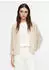Comma Fine Knit Cardigan Loose Fit mit Ajourmuster (2180578) ecru