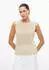 s.Oliver VEST Weste (2178836) sandstein