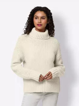 Heine Rollkragenpullover ecru