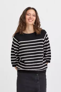 B.Young BYMIKALA Pullover black mix