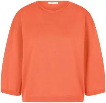Peter Hahn Rundhals-Pullover aus 100% SUPIMA®-Baumwolle orange (115380)