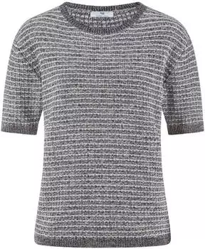 Peter Hahn Rundhals-Pullover grau (123465)