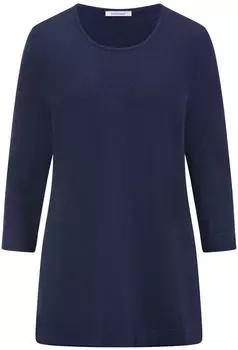 Peter Hahn Long-Pullover Kaschmir blau (123250)